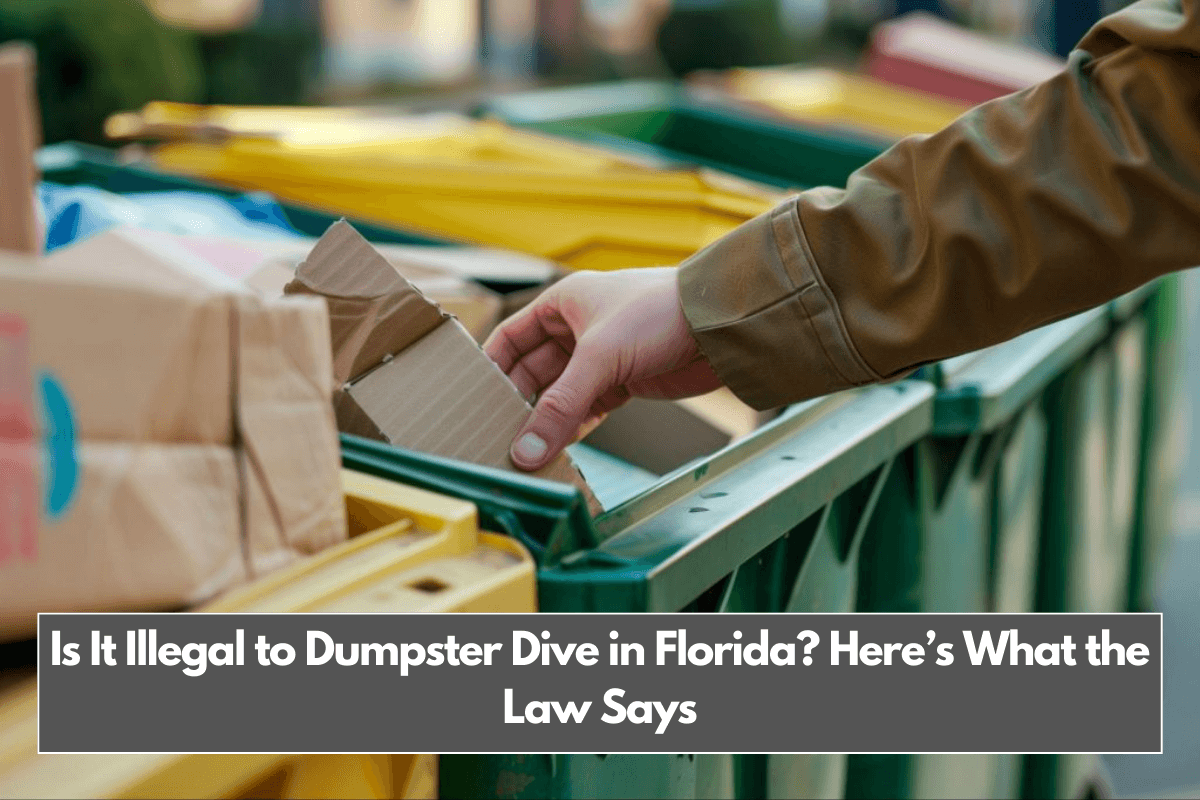 Is It Illegal to Dumpster Dive in Florida Here’s What the Law Says