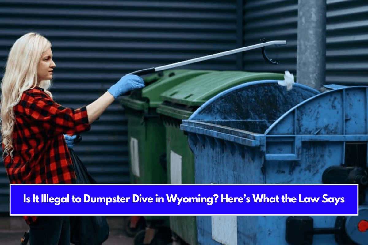 Is It Illegal to Dumpster Dive in Wyoming Here’s What the Law Says