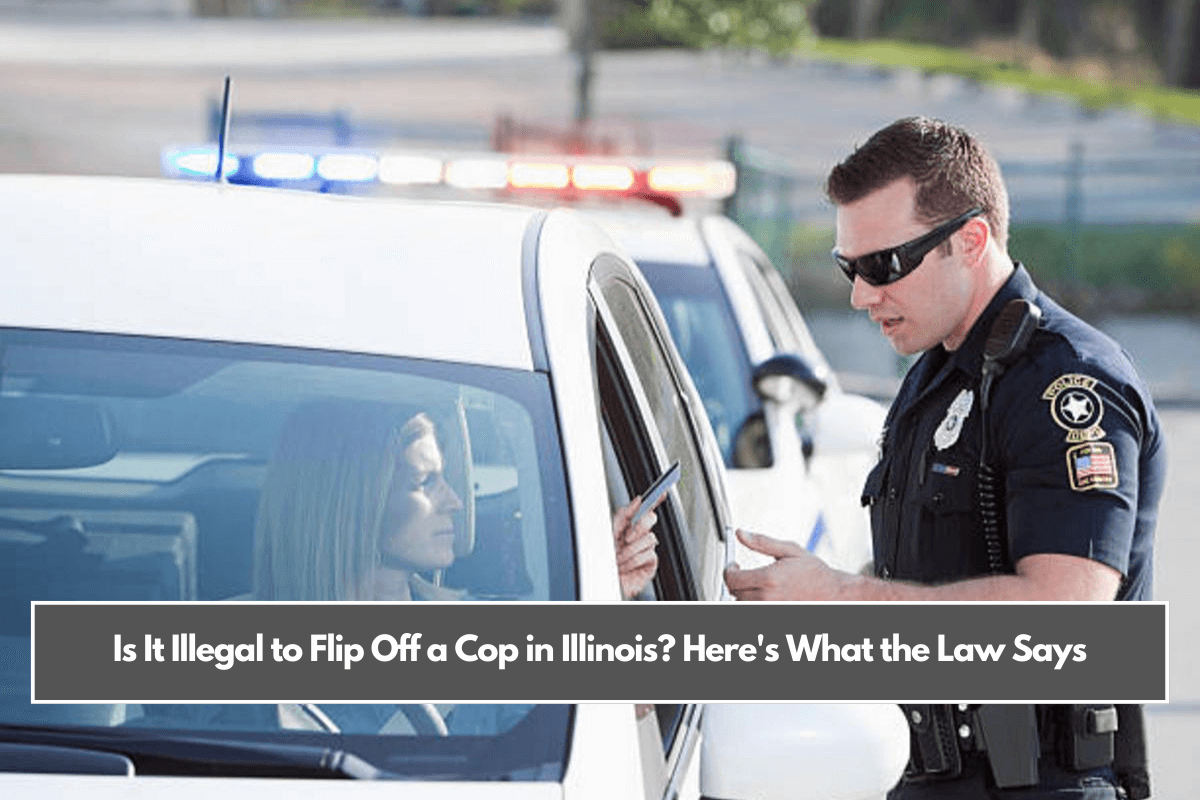 Is It Illegal to Flip Off a Cop in Illinois Here's What the Law Says