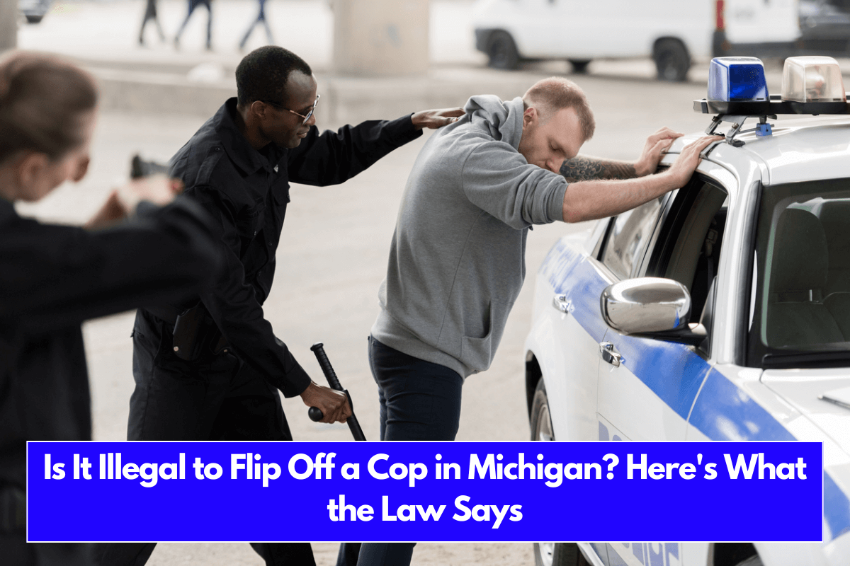 Is It Illegal to Flip Off a Cop in Michigan Here's What the Law Says