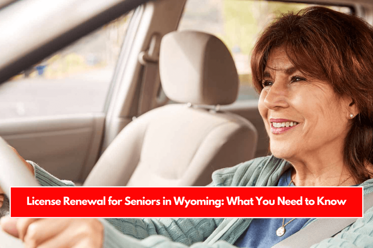 License Renewal for Seniors in Wyoming What You Need to Know