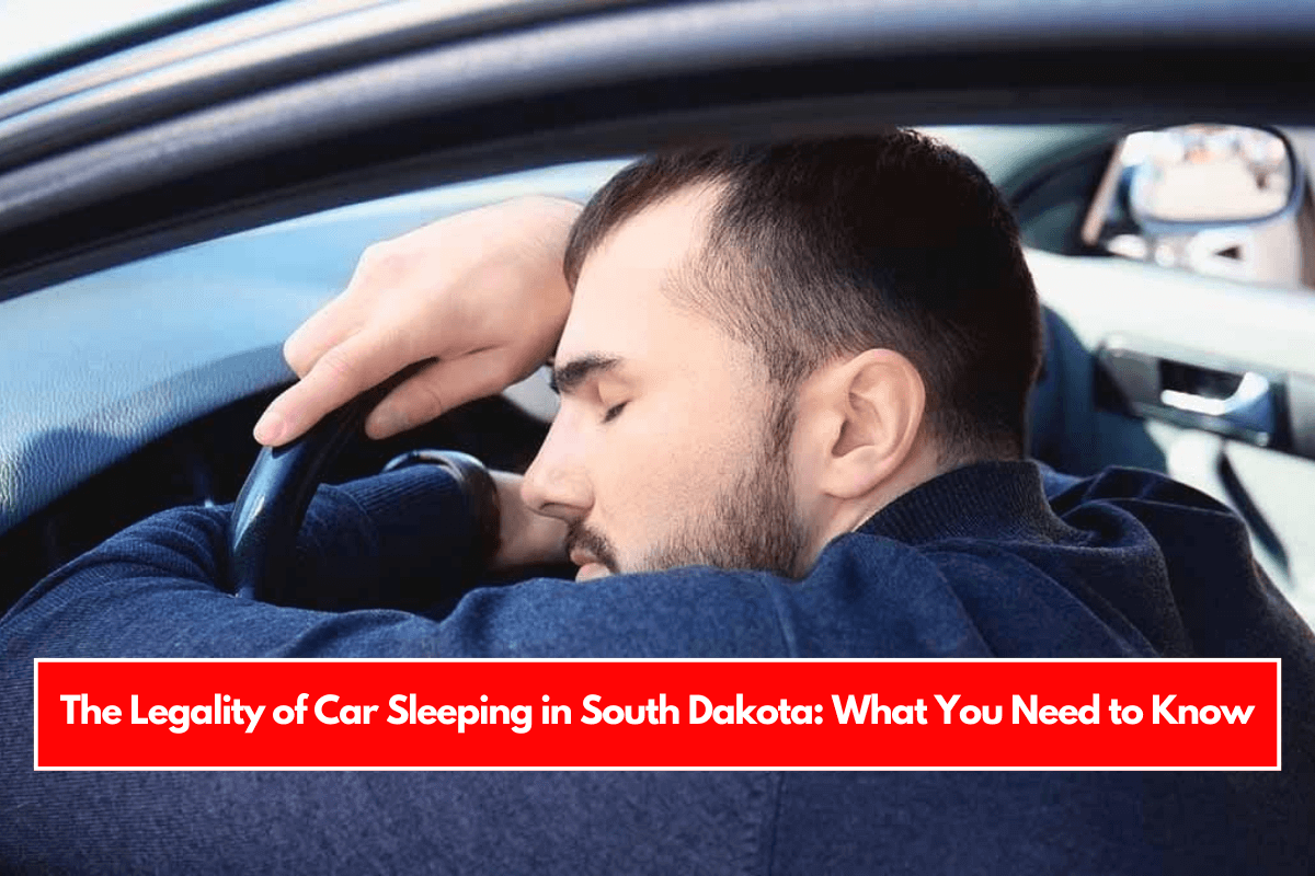 The Legality of Car Sleeping in South Dakota What You Need to Know