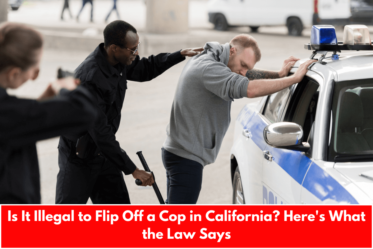 Is It Illegal to Flip Off a Cop in California? Here's What the Law Says