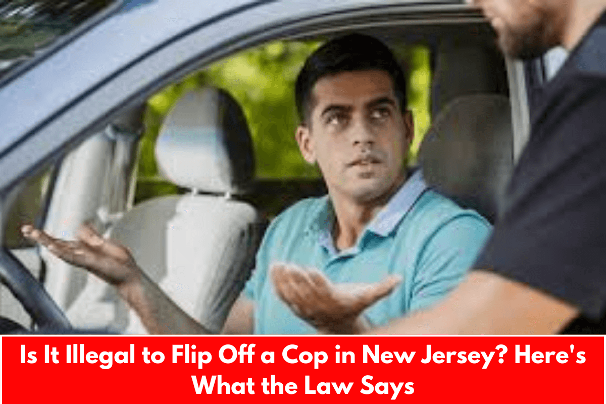 Is It Illegal to Flip Off a Cop in New Jersey? Here's What the Law Says