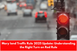 Mary land Traffic Rule 2025 Update: Understanding the Right Turn on Red Rule