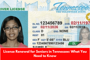 License Renewal for Seniors in Tennessee: What You Need to Know