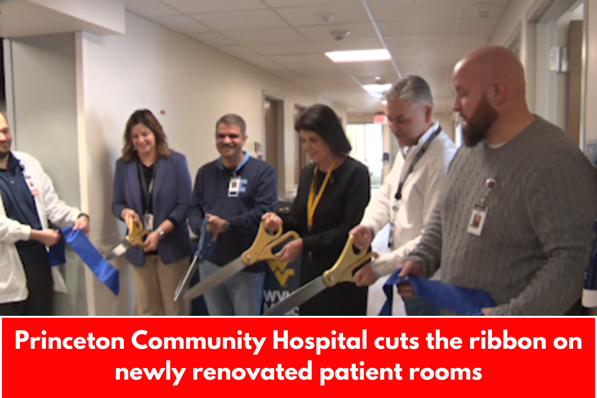 Princeton Community Hospital cuts the ribbon on newly renovated patient rooms