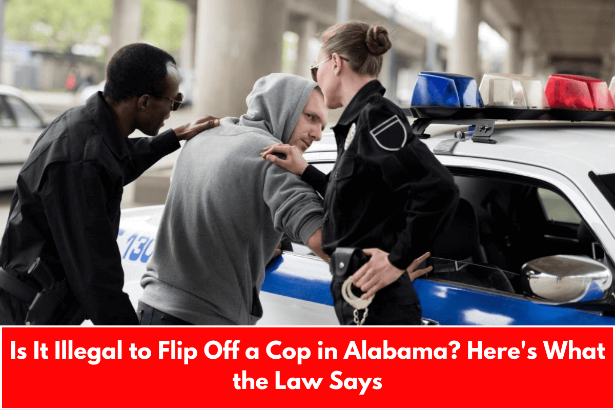 Is It Illegal to Flip Off a Cop in Alabama? Here's What the Law Says