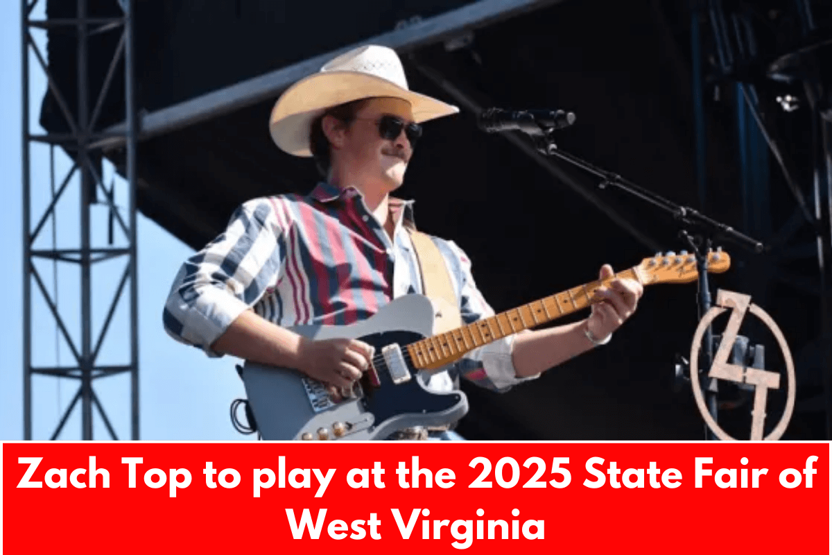 Zach Top to play at the 2025 State Fair of West Virginia