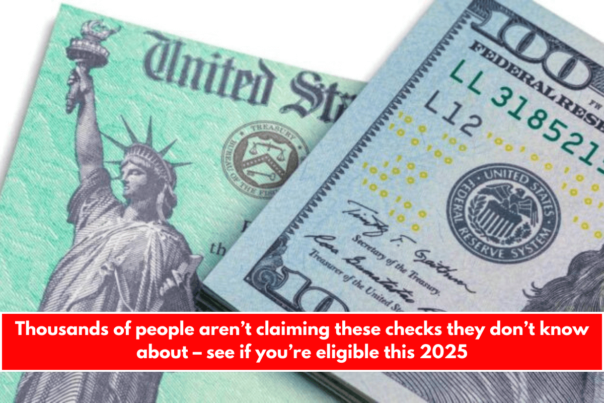 Thousands of people aren’t claiming these checks they don’t know about – see if you’re eligible this 2025