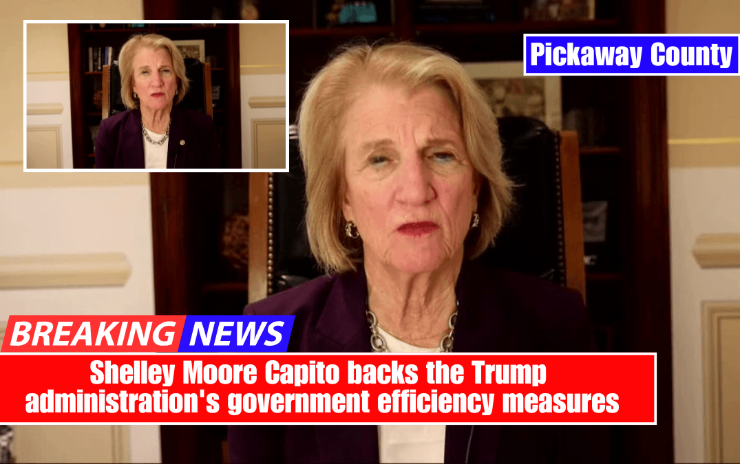 Shelley Moore Capito backs the Trump administration's government efficiency measures