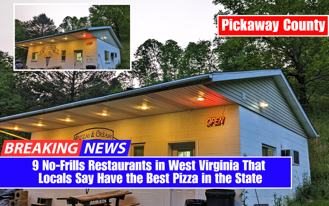 9 No-Frills Restaurants in West Virginia That Locals Say Have the Best Pizza in the State