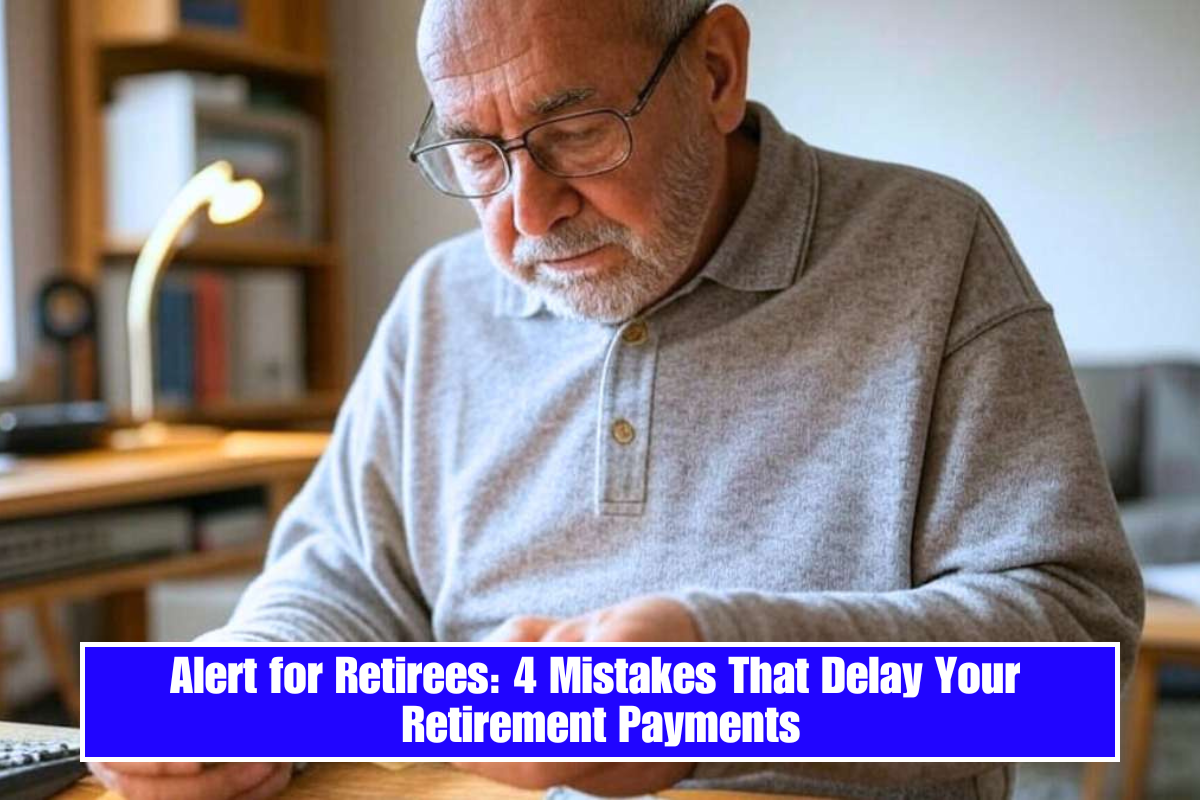 Alert for Retirees: 4 Mistakes That Delay Your Retirement Payments