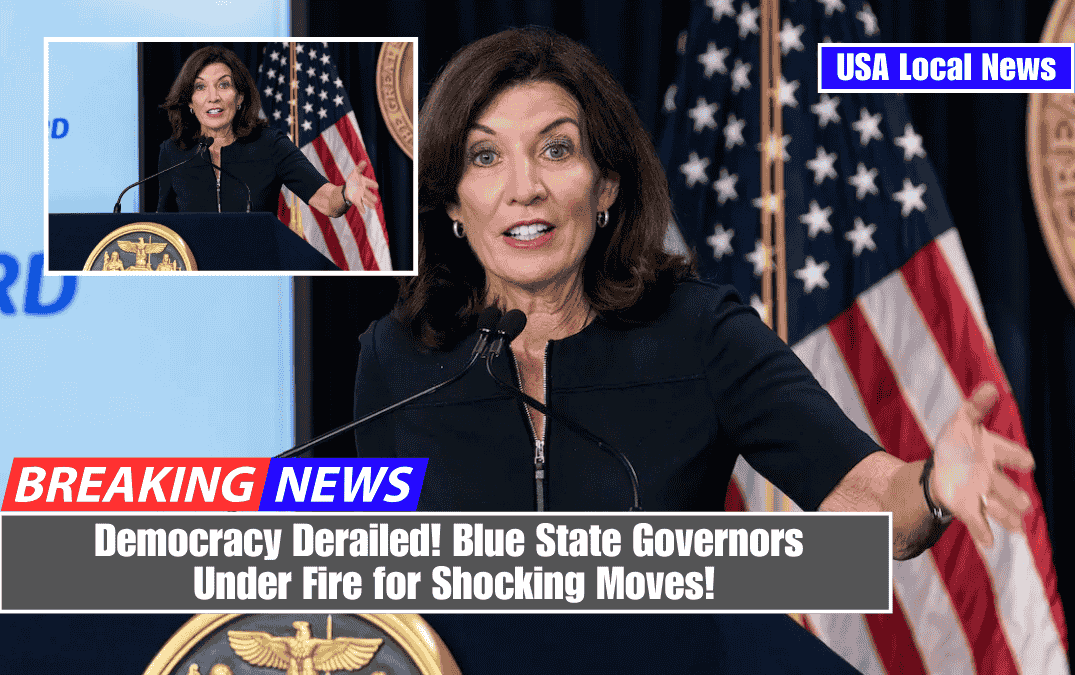 Democracy Derailed! Blue State Governors Under Fire for Shocking Moves!