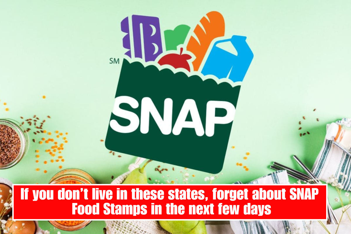 If you don’t live in these states, forget about SNAP Food Stamps in the next few days