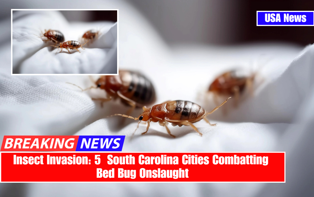 Insect Invasion: 5 South Carolina Cities Combatting Bed Bug Onslaught