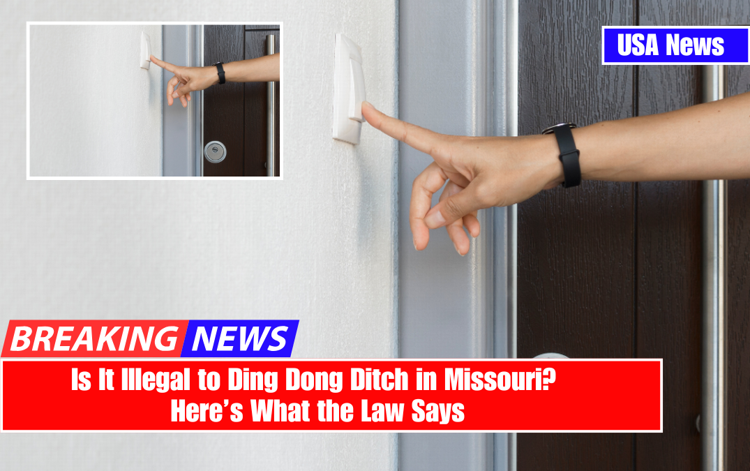 Is It Illegal to Ding Dong Ditch in Missouri? Here’s What the Law Says