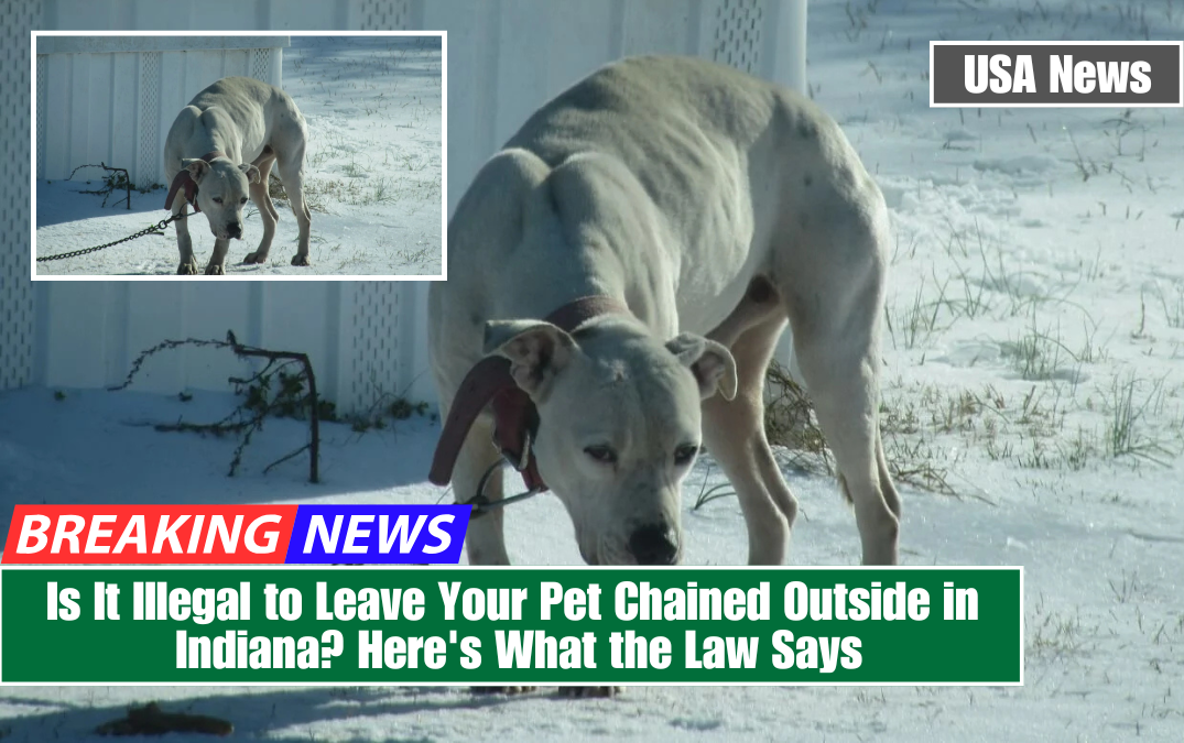 Is It Illegal to Leave Your Pet Chained Outside in Indiana? Here's What the Law Says