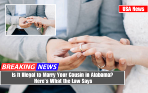 Is It Illegal to Marry Your Cousin in Alabama? Here's What the Law Says