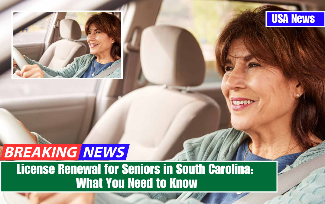 License Renewal for Seniors in South Carolina: What You Need to Know