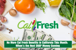 No More Cal Fresh Benefits in California This Month: When’s the Next SNAP Money Coming