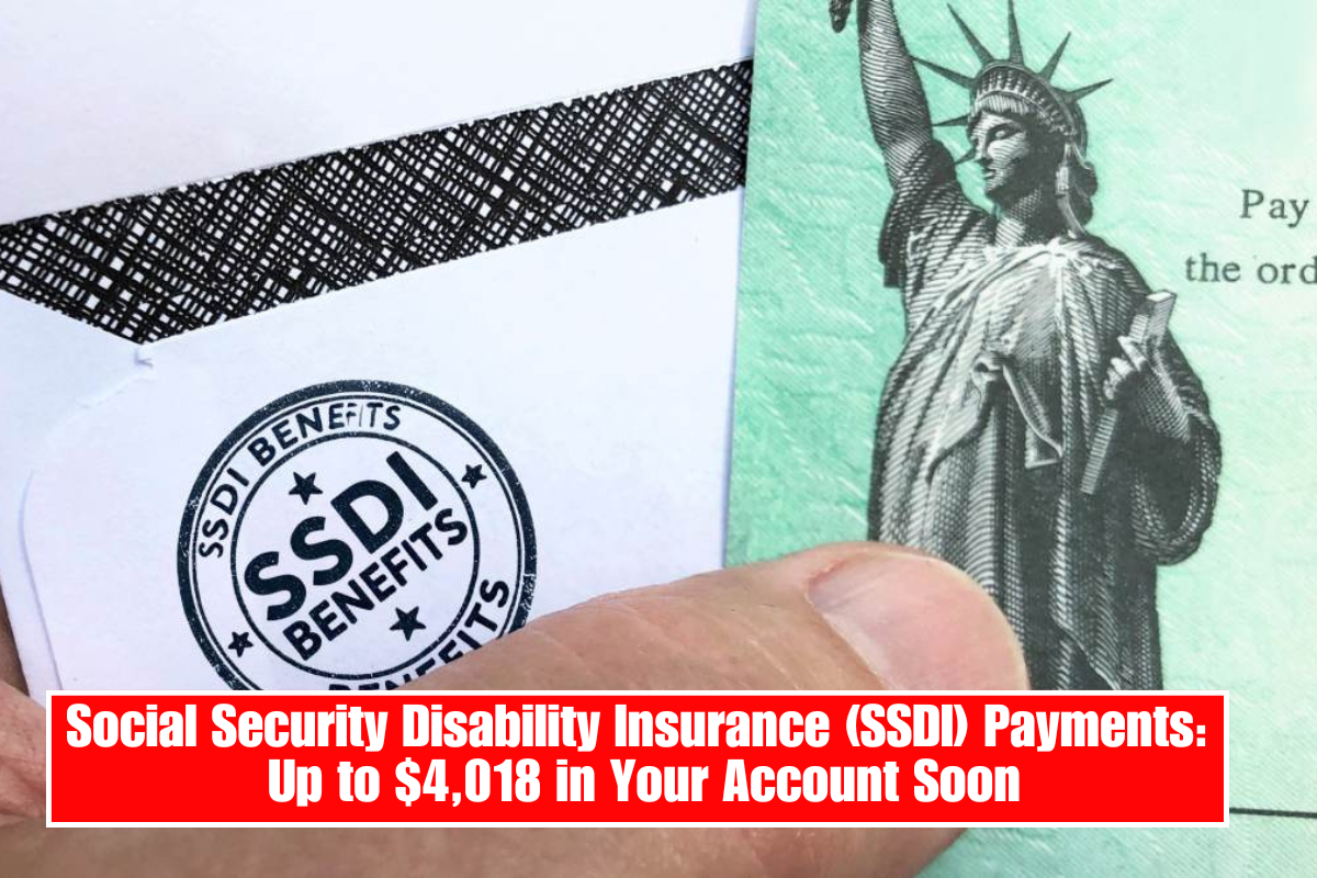 Social Security Disability Insurance (SSDI) Payments: Up to $4,018 in Your Account Soon