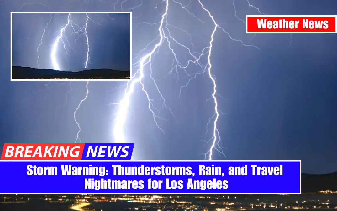 Storm Warning: Thunderstorms, Rain, and Travel Nightmares for Los Angeles