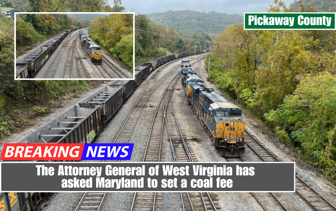 The Attorney General of West Virginia has asked Maryland to set a coal fee