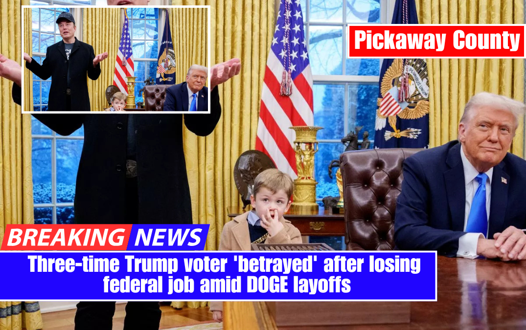 Three-time Trump voter 'betrayed' after losing federal job amid DOGE layoffs