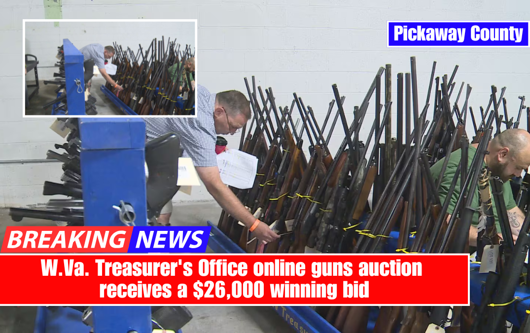 W.Va. Treasurer's Office online guns auction receives a $26,000 winning bid