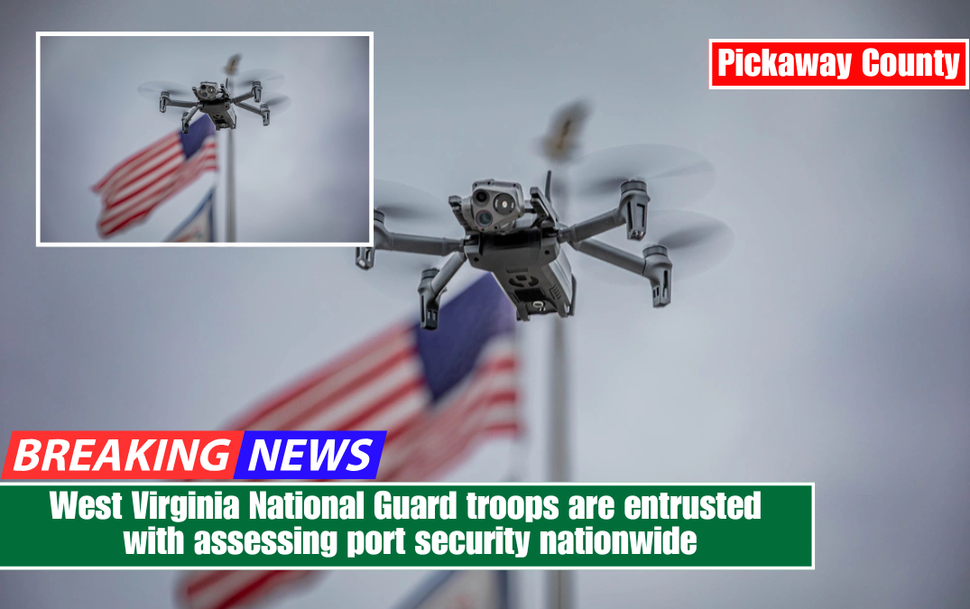 West Virginia National Guard troops are entrusted with assessing port security nationwide