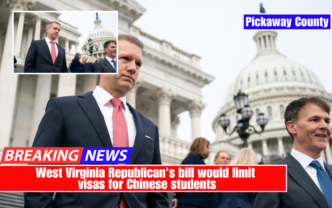 West Virginia Republican's bill would limit visas for Chinese students