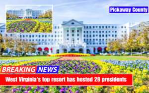 West Virginia's top resort has hosted 28 presidents