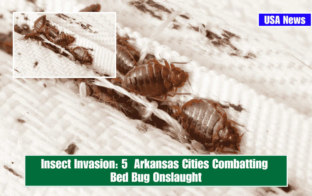 Insect Invasion: 5 Arkansas Cities Combatting Bed Bug Onslaught
