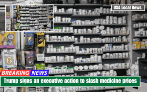 Trump signs an executive action to slash medicine prices
